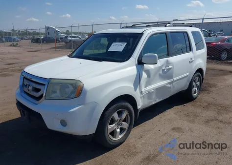 2009 Honda Pilot Ex-L из США, поврежденный, VIN 5FNYF48619B041950